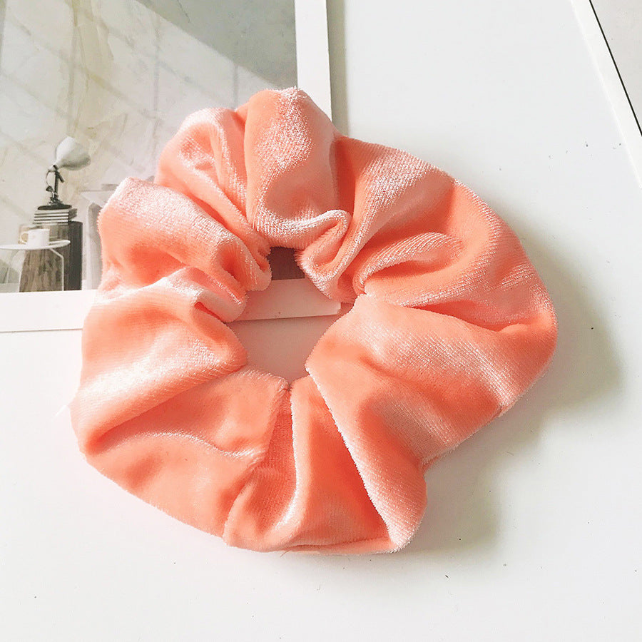 Flannel Hair Tie Ponytail Flannel Hair Tie Ponytail